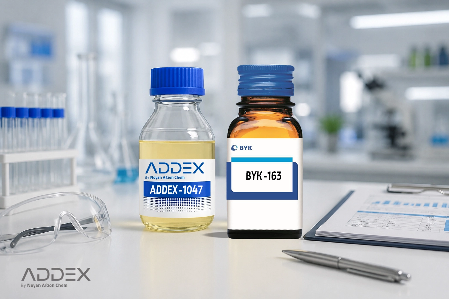 مقایسه تخصصی ADDEX-DS 1047 با DISPERBYK-163